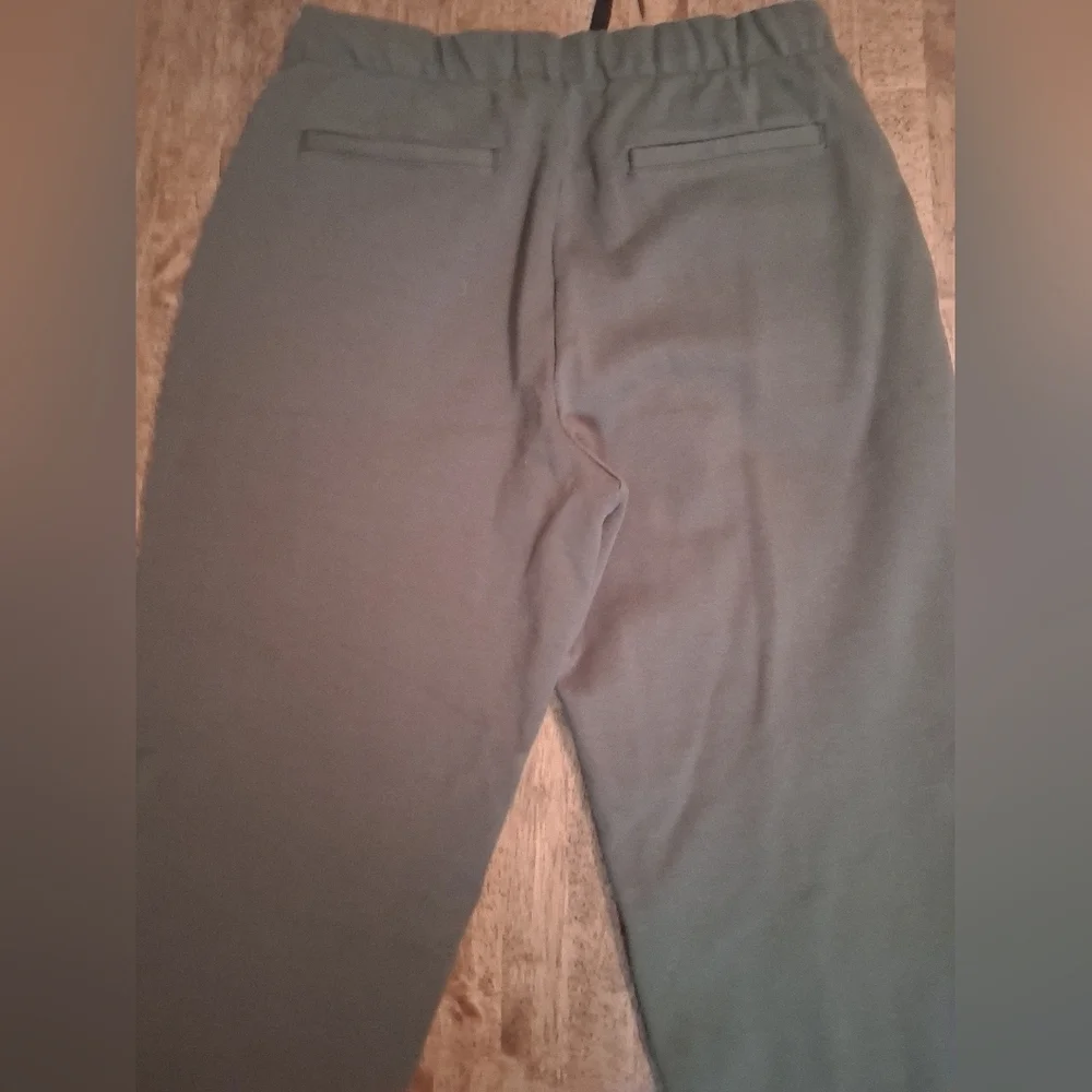 EVERLANE the Dream Pant Dark Forest Green Size M women Elastic Waist